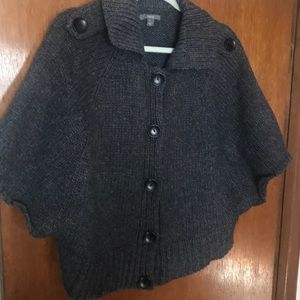 Adorable shrug sweater, grey. Size L